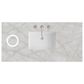 James Martin Vanities Brittany 48" Single Bathroom Vanity in Victory Blue with 3 cm Eternal Jasmine Pearl Silestone Top, Rectangular Sink and FreePower Wireless Charger, , large