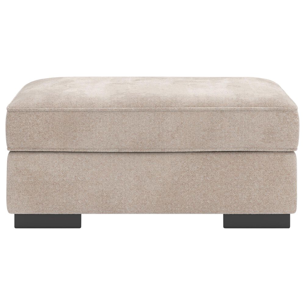 Ashley High Profile Chair and a Half with Ottoman in Taupe, , large