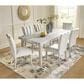 Ashley Larawyn Dining Table in Bisque, White and Gray - Table Only, , large