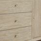 James Martin Vanities Marigot Single 72" Double Vanity in Sun-washed Oak with 3 cm Carrara White Marble Top, , large
