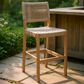 Zuo Modern Corde Patio Barstool in Beige, , large