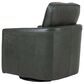 Italiano Furniture Turner Swivel Glider Chair in Forest Green, , large