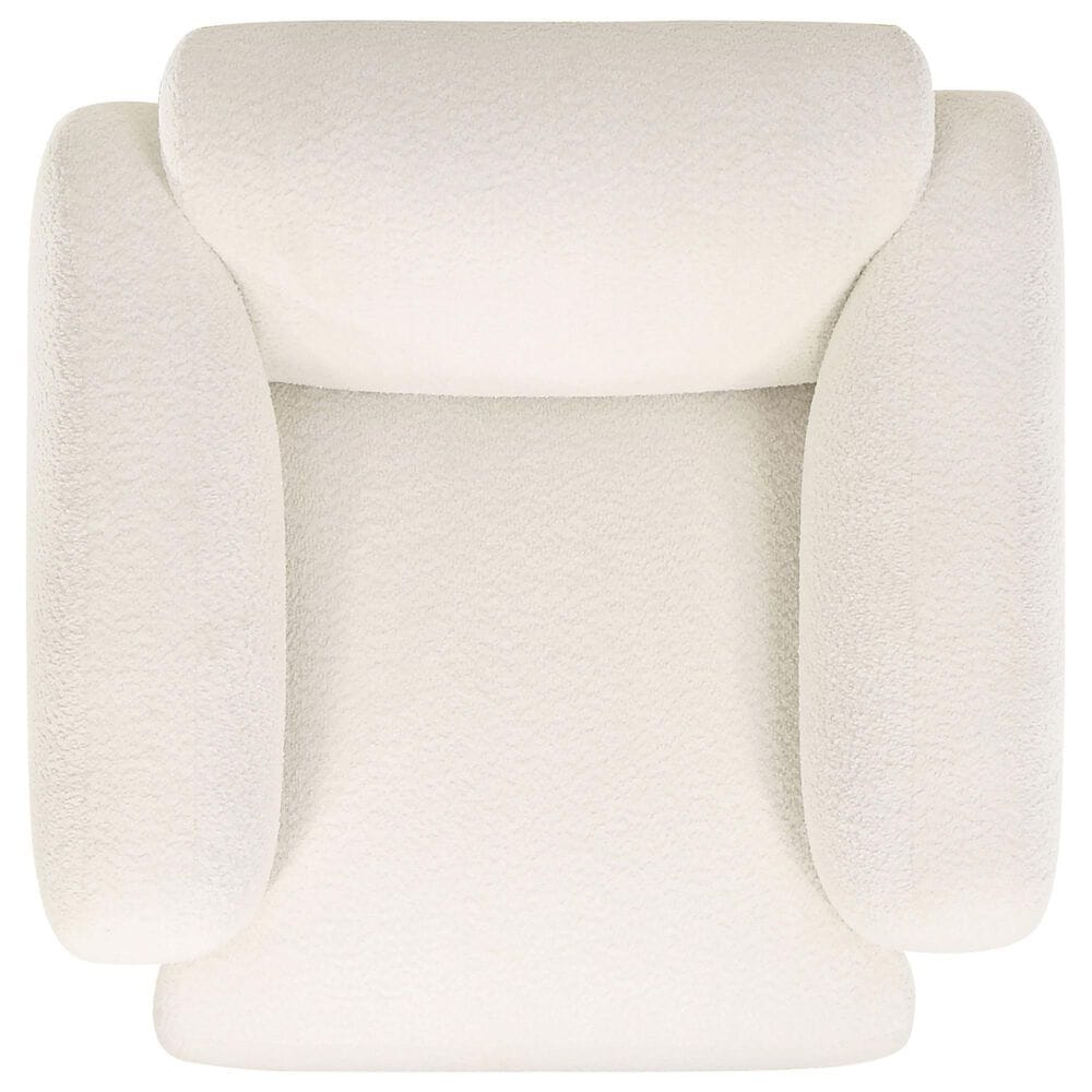 Coaster Dorset Accent Arm Chair in White, , large