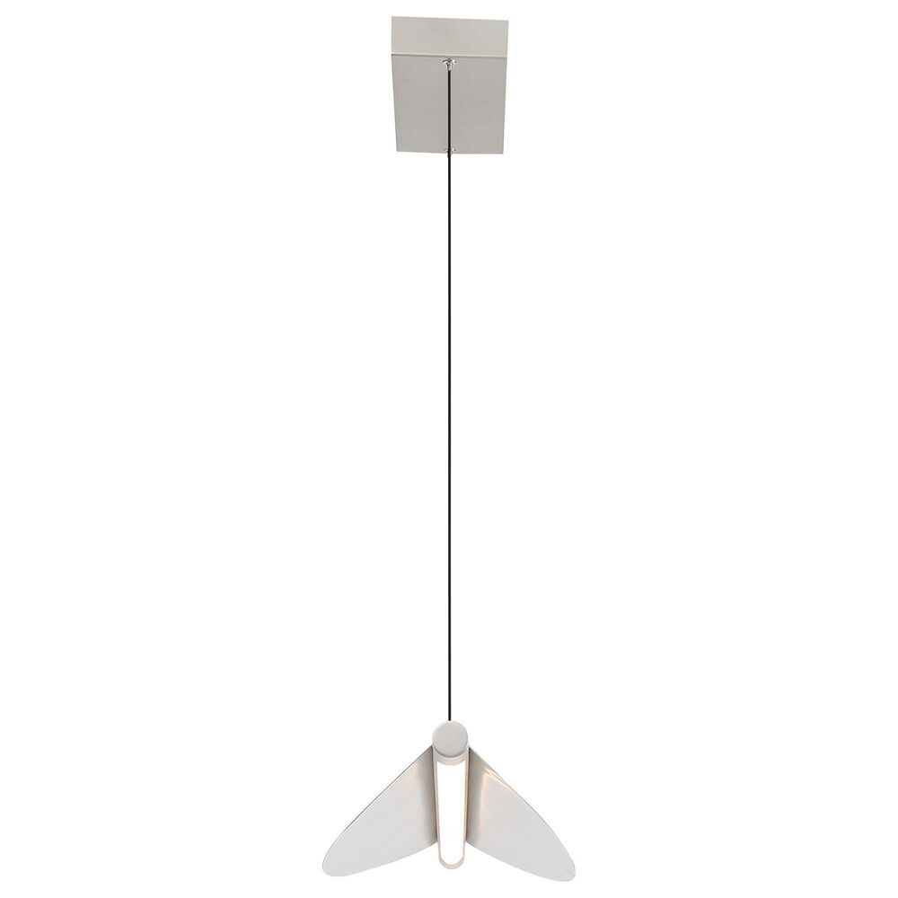 Golden Lighting Luma 42" 1-Light LED Linear Pendant in Sand Nickel, , large