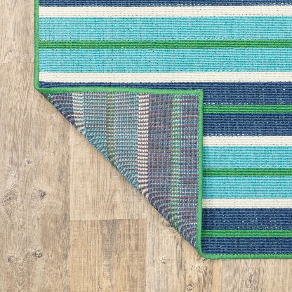 Oriental Weavers Meridian 9652F 2&#39;3&quot; x 7&#39;6&quot; Blue Runner, , large