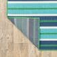 Oriental Weavers Meridian 9652F 2"3" x 7"6" Blue Runner, , large