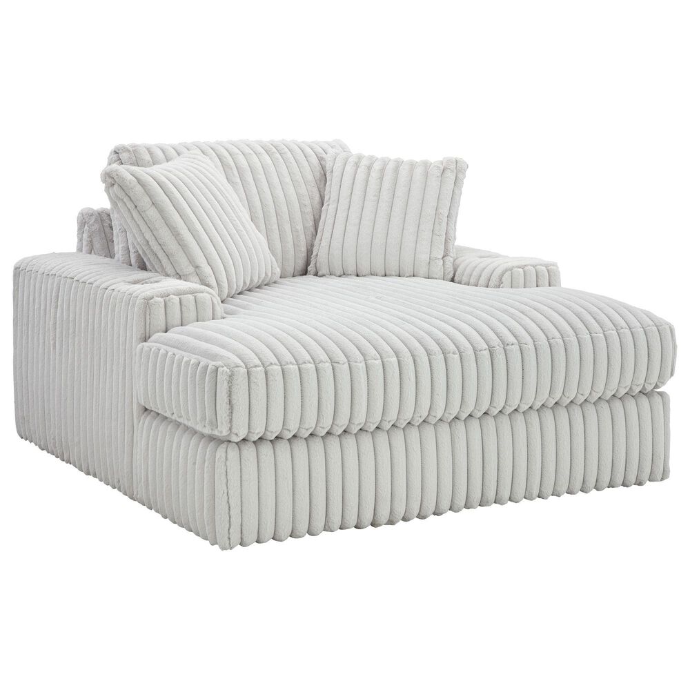 Ashley Stupendous Oversized Chaise in Alloy, , large