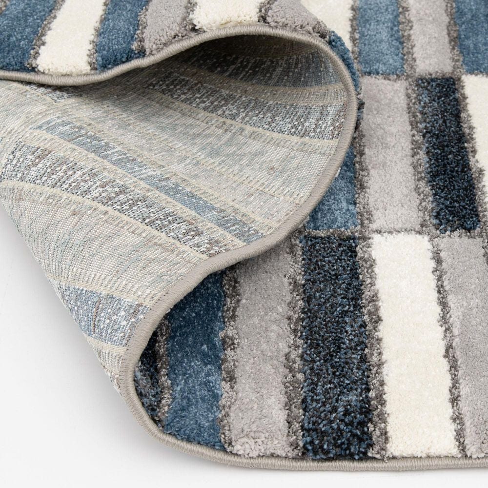 Central Oriental Trisha Yearwood Relax Vigo Buff and Dusk 7&#39;10&quot; x 9&#39;10&quot; Area Rug, , large