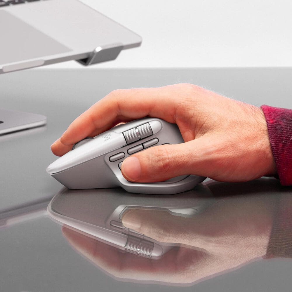 Logitech MX Master 4 Wireless Mouse for Mac in White Silver, , large