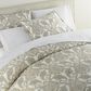 Peacock Alley Paisley 3-Piece King Duvet Set in Pearl, , large