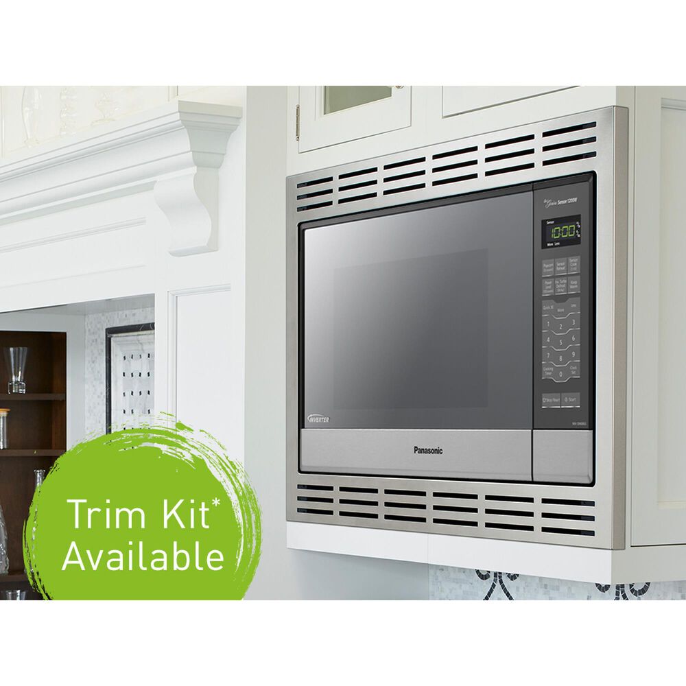 Panasonic 1.2 Cu. Ft. Built-In/Countertop Microwave Oven in Stainless Steel, , large