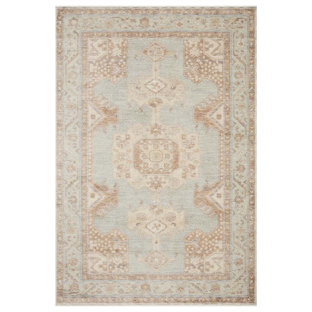 Magnolia Home Carlisle 2"7" x 10" Seafoam and Taupe Runner, , large