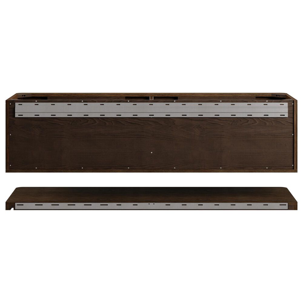 James Martin Allamari 72" Double Bathroom Vanity in Sable with 3 cm Phantome Eclos Top and Rectangular Sinks, , large