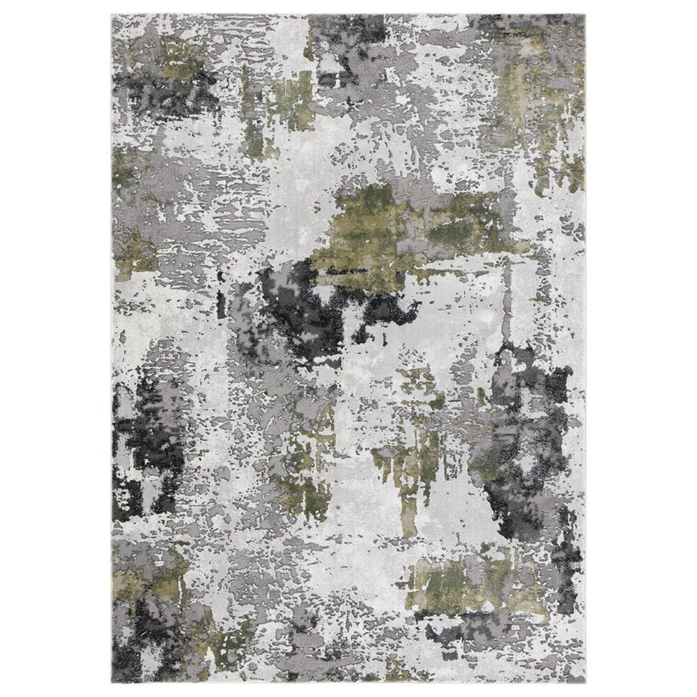 Safavieh Craft CFT820Y 5"3" x 7"6" Grey and Green Area Rug, , large