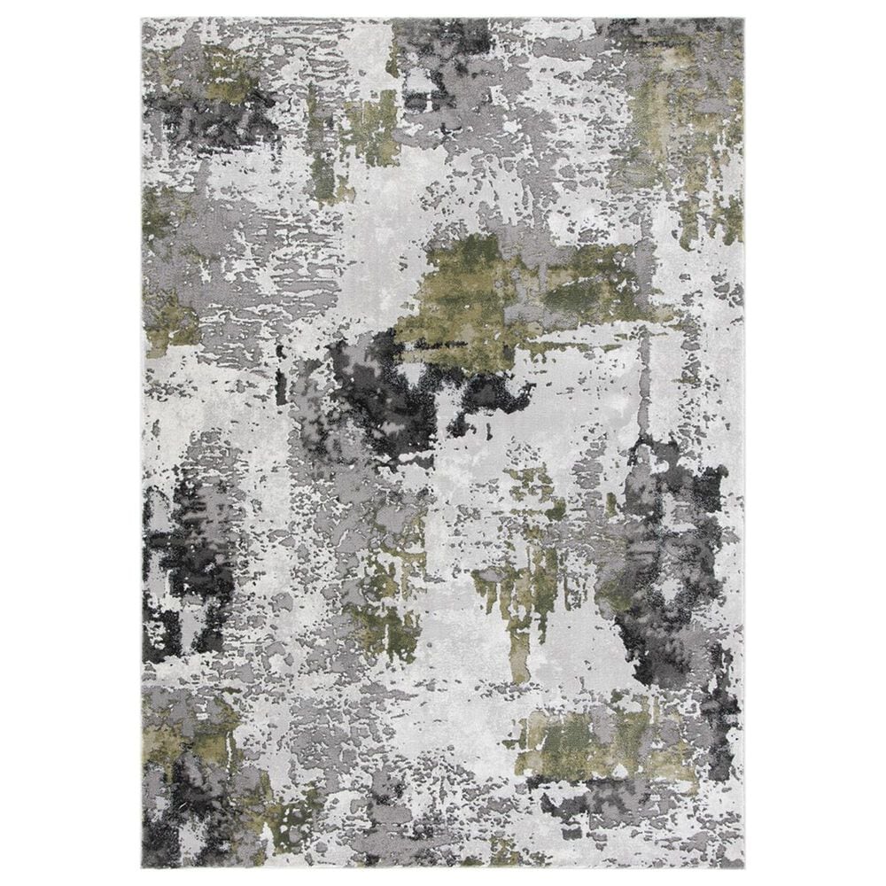 Safavieh Craft CFT820Y 5"3" x 7"6" Grey and Green Area Rug, , large
