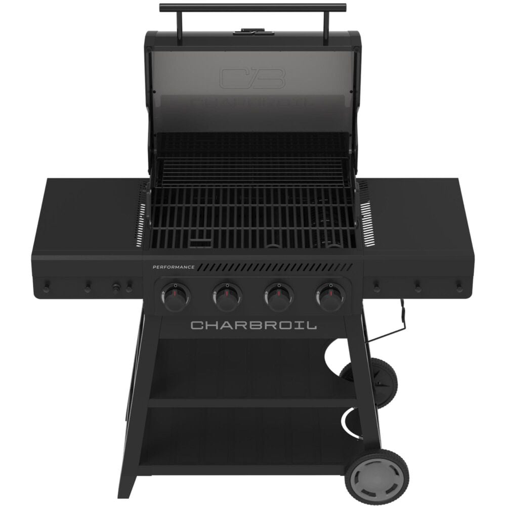 Char-Broil Performance Series FlavorMax 4 Burner Cart Gas Grill in Blackout, , large