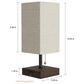Timberlake LED Desk Lamp with USB Charging Port in Dark Brown, , large