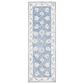 Safavieh Micro-Loop MLP536M 2"3" x 7" Blue and Ivory Runner, , large