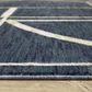 Oriental Weavers Reed 9"10" x 12"10" Blue and Ivory Area Rug, , large