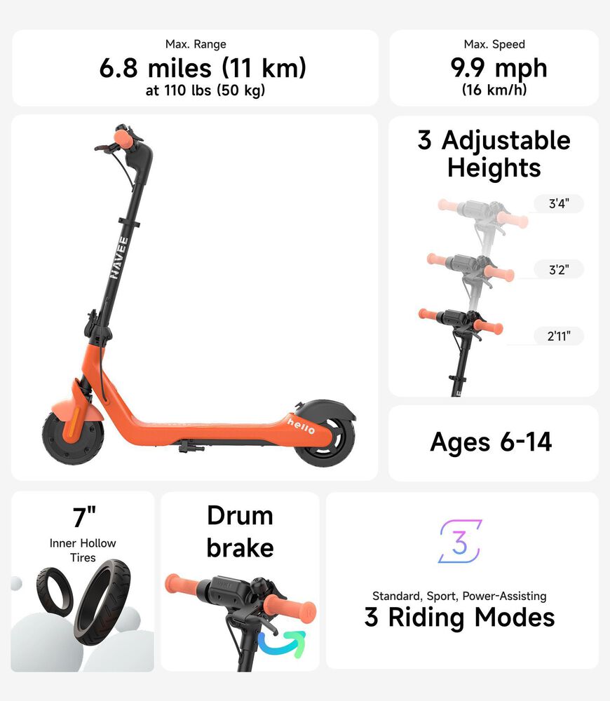 Navee K100 Pro Electric Scooter, , large