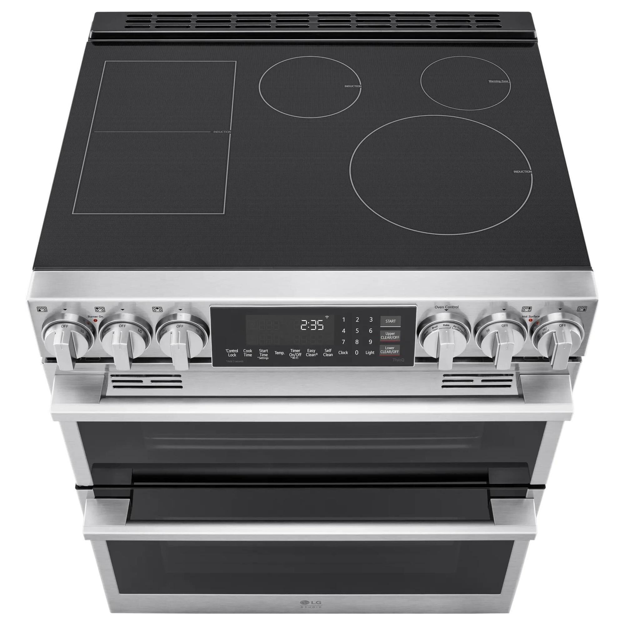LG STUDIO Double Oven Induction Slide-in Range