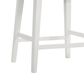 Armen Living Jane Counter Height Stool in White, , large