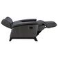 Svago Motion Mastery X2 Power Reclining Lounge Chair with Heat and Massage in Modern Gray, , large