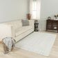 RIZZY Kiki Ivory, Beige and Charcoal 4" x 6" Area Rug, , large