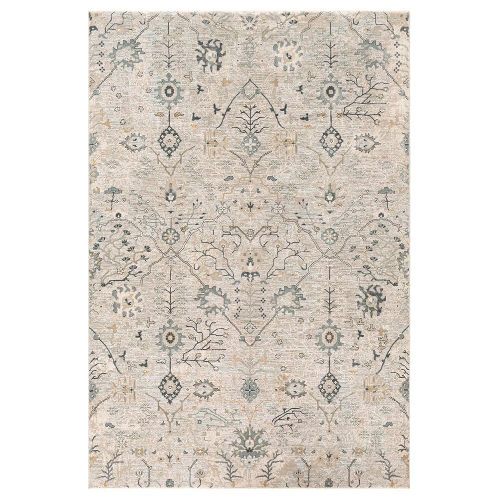 Surya Brunswick 5" x 7"5" Sage, Khaki, Denim and Green Area Rug, , large