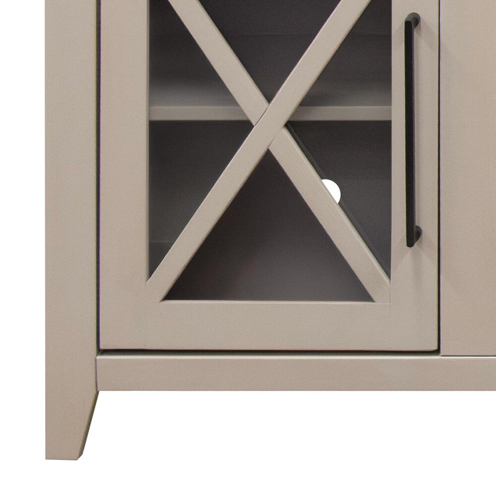 Legends Home Ithaca 83" Fireplace Console in Sandstone and Bourbon, , large