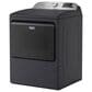 Maytag 5.2 Cu. Ft. Smart Top Load Washer and 7.4 Cu. Ft. Smart Electric Top Load Dryer Laundry Pair in Midnight Steel, , large