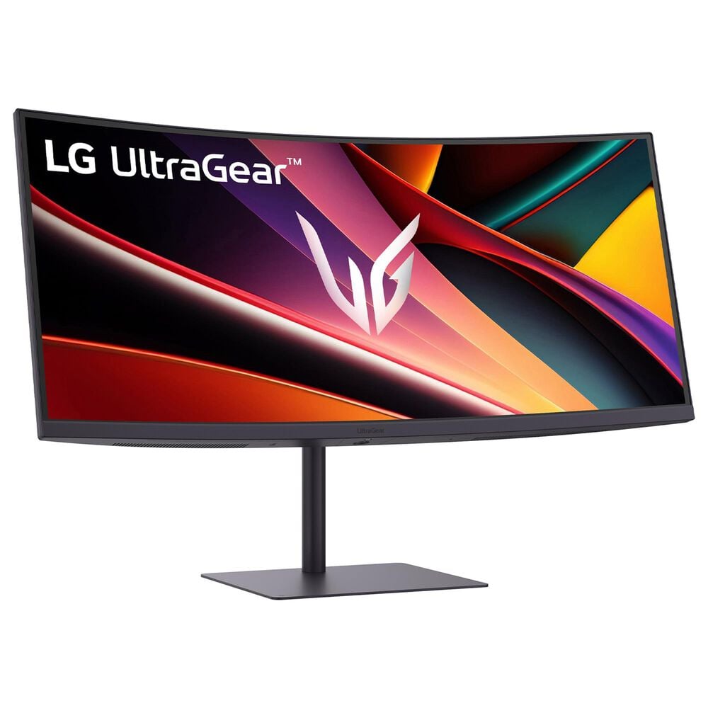 LG 34&quot; UltraGear WQHD 1440p 240Hz Curved Gaming Monitor in Black, , large