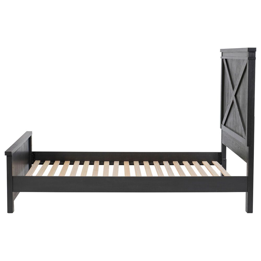 Legacy Classic Flatiron 4-Piece Full Trundle Bedroom Set in Midnight, , large