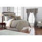 Waterford Carrick 4-Piece King Comforter Set in Silver and Antique Gold, , large