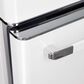 Unique Appliances Classic Retro 18 Cu. Ft Bottom Freezer Refrigerator in Marshmallow White, , large