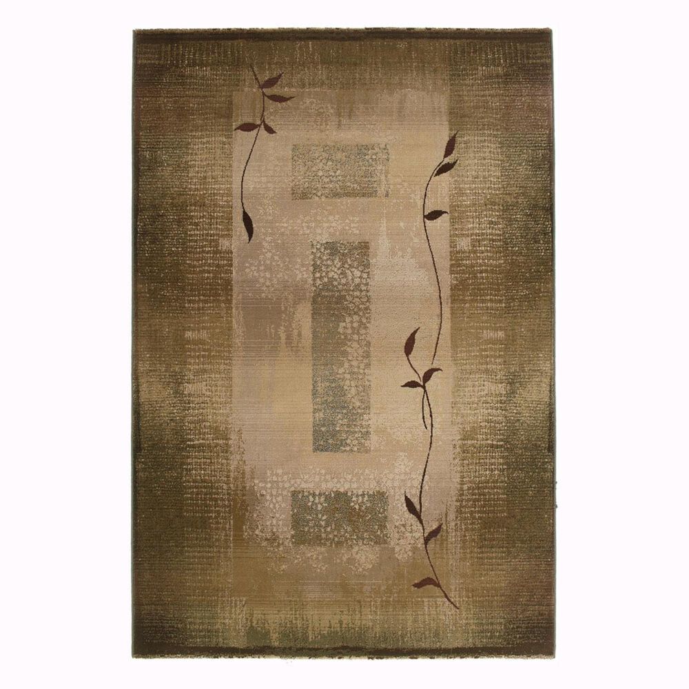 Oriental Weavers Generations 544G 8' Round Green Area Rug, , large