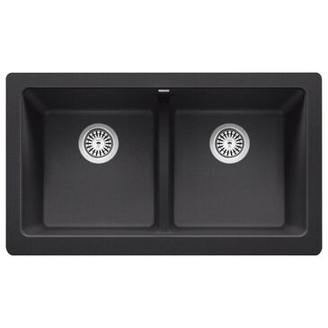Blanco Vintera 33" Equal Double Apron Farmhouse Sink in Anthracite, , large