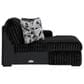 Ashley Midnight-Madness 4-Piece Sectional with Right-Facing Chaise in Onyx, , large