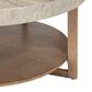 Belle Furnishings Danby Cocktail Table in Nutmeg and Alabaster, , large