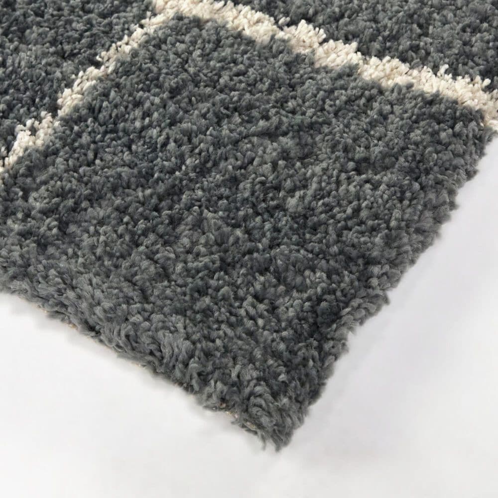 Balta Rugs Stella Kagan Charcoal 7'10" x 10' Area Rug, , large