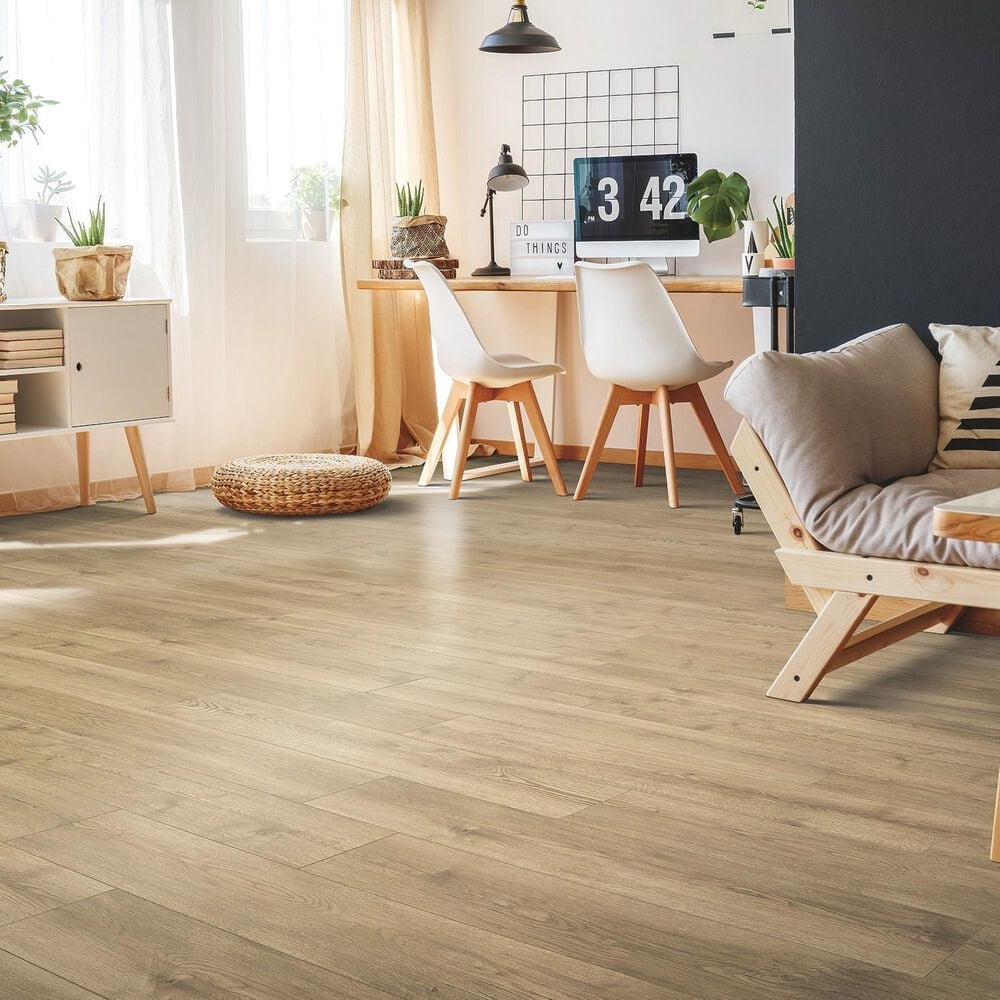 Mohawk Rivercrest 7.5&quot; x 47&quot; Canvas Oak Laminate, , large