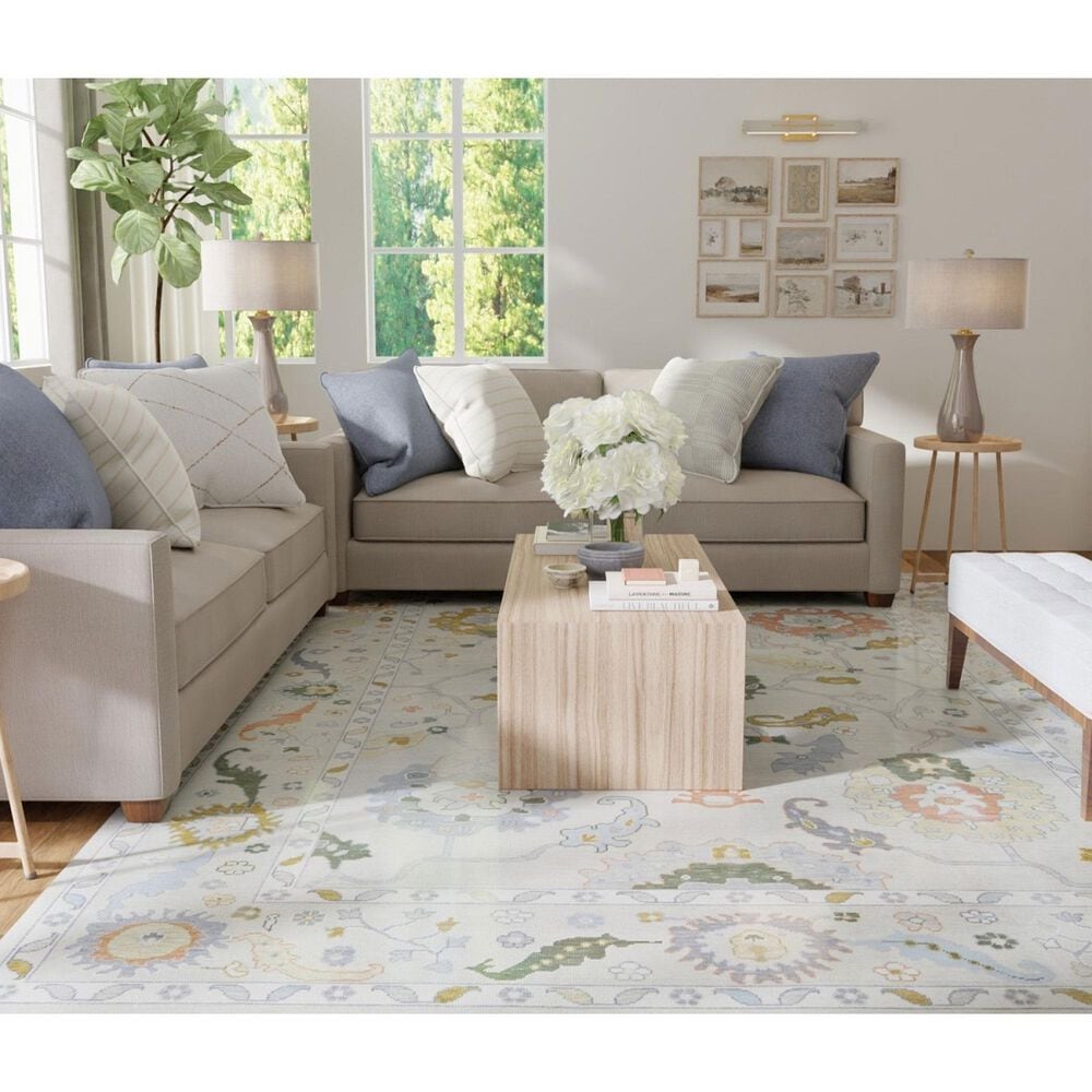 Feizy Karina 8&#39;6&quot; x 11&#39;6&quot; Gray and Multicolor Area Rug, , large