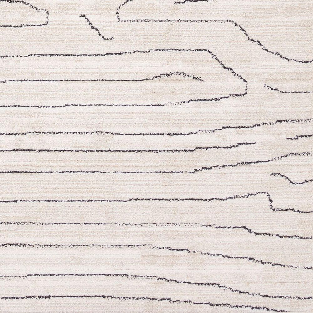 Jaipur Eva Newlyn 5&#39; x 8&#39; Morganite, Oatmeal, French Oak, Coconut Cream and Licorice Area Rug, , large