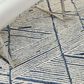Nourison Colorado 3"9" x 5"9" White and Blue Area Rug, , large