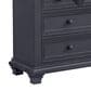 Oxford Baby Weston 7 Drawer Dresser and Changer Top in Midnight Slate, , large