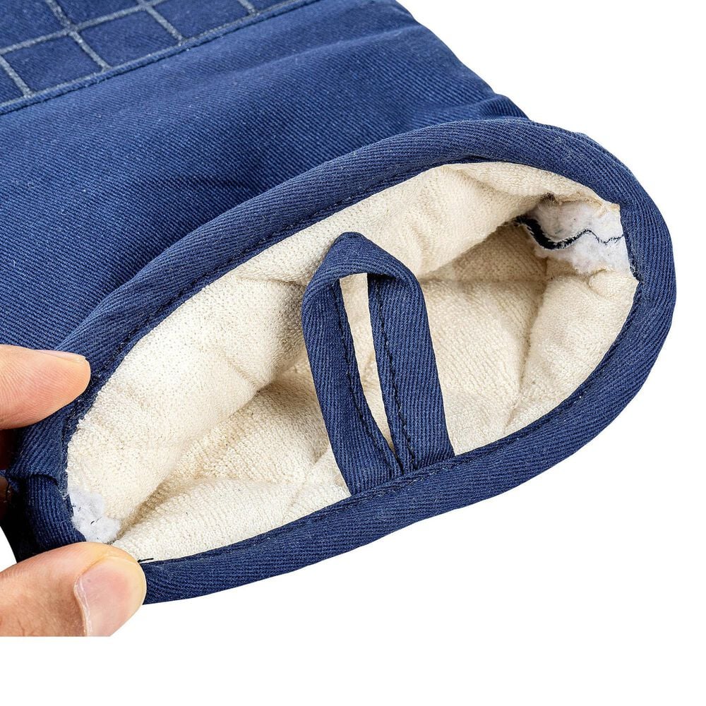Harold Import Mrs. Anderson's Baking Silicone Grip Oven Mitt in Blue, , large