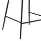 Zuo Modern Byron Counter Chair in Brown/Black, , large