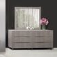 Vista Haus Marin Mirror in Greige, , large