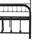 HOMLUX Full Metal Bed Frame in Black, , large