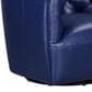 Italiano Furniture Cambria Mira Swivel Chair in Blue (Set of 2), , large